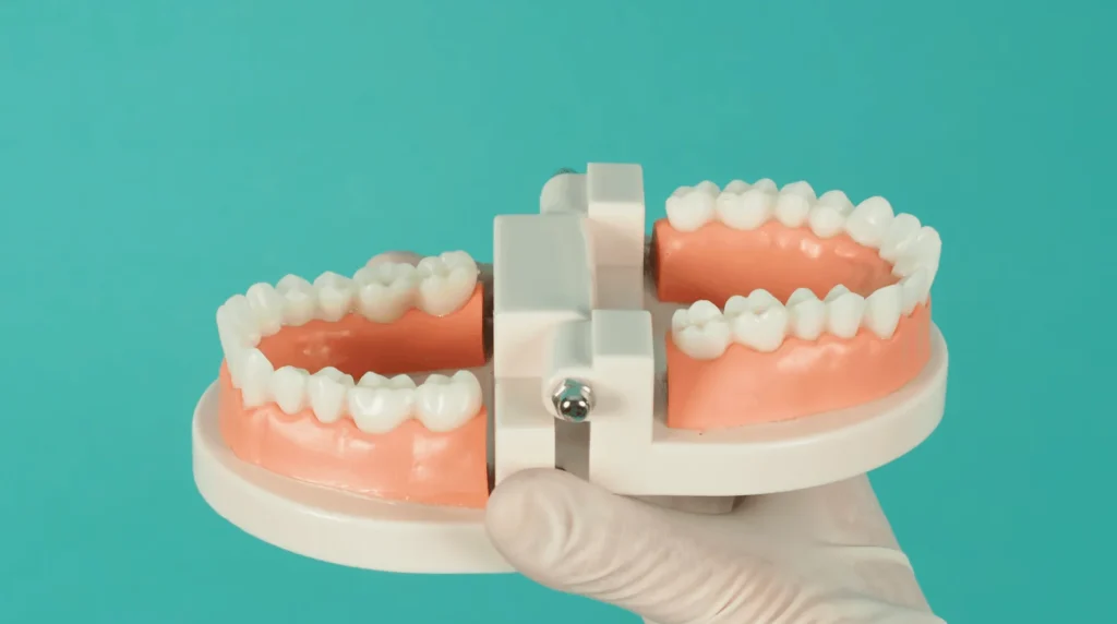 Care este diferența dintre implant și punte dentară