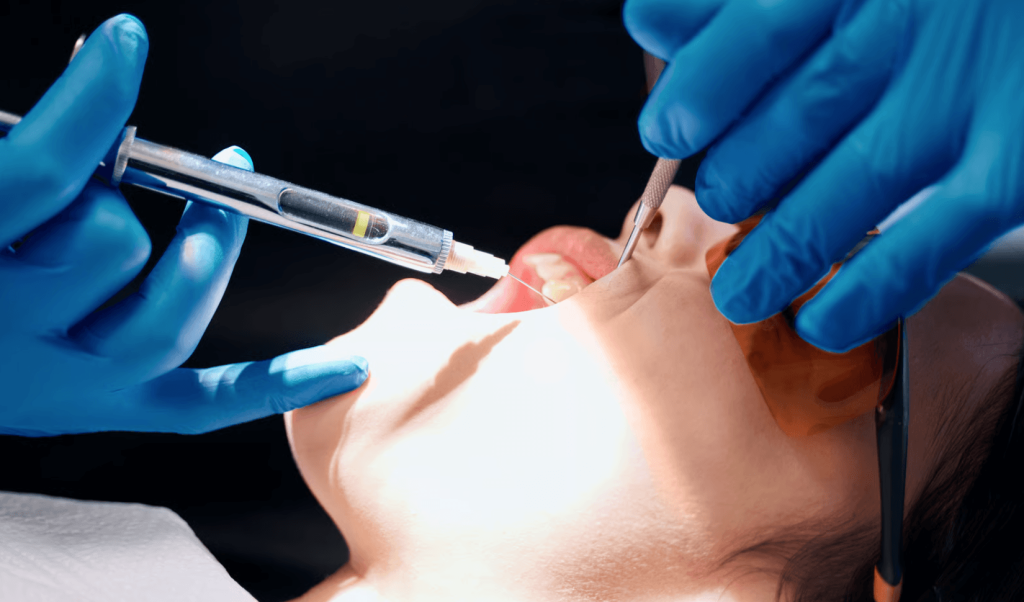 Tratament dentar cu anestezie
